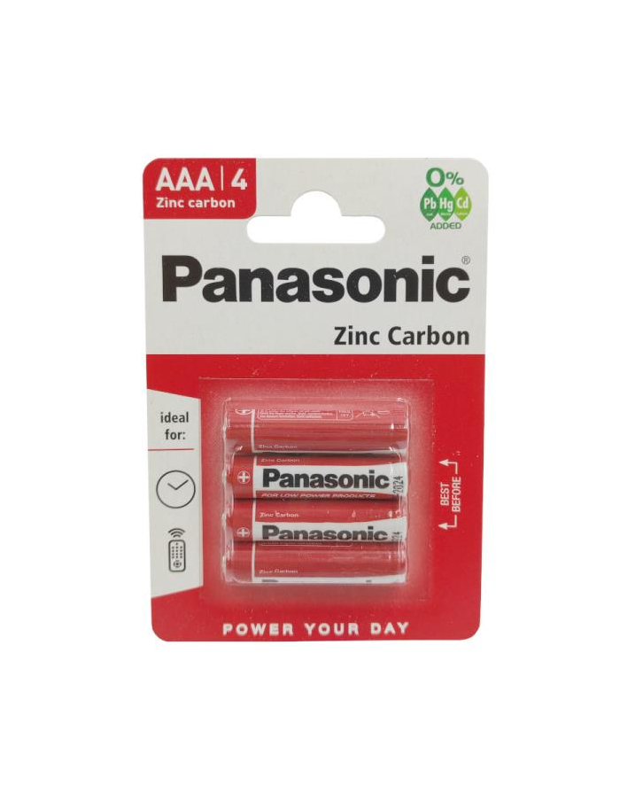 baterie Bateria Panasonic R03 op4szt   cena z opakowanie główny