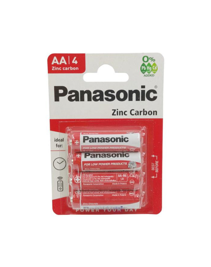 baterie Bateria Panasonic R6 op4szt   cena z opakowanie główny