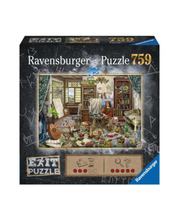 Puzzle 759el Studio artysty 167821 RAVENSBURGER
