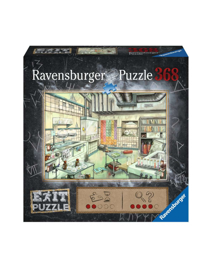 ravensburger Puzzle 368el Exit Laboratorium 167838 główny