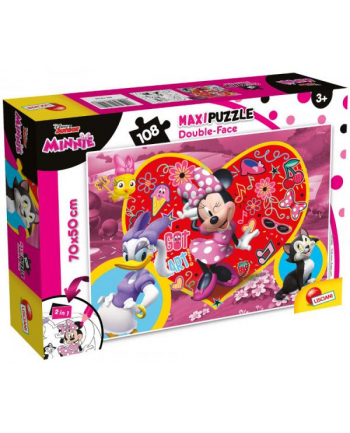 lisciani giochi Puzzle dwustronne Supermaxi 108el Minnie  LISCIANI