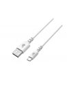 tb Kabel USB-USB C 1m silikonowy biały Quick Charge - nr 1