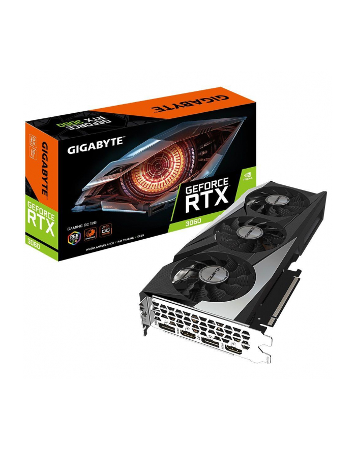 gigabyte Karta Graficzna RTX 3060 Gaming OC 2.0 12GB GDDR6 192bit LHR 2DP/2HDMI główny