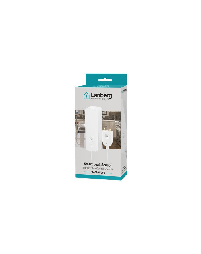 lanberg Czujnik zalania WIFI SM01-WS01 Smart Home główny