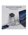 aukey PA-D5 GaN ultraszybka ładowarka sieciowa 2xUSB C Power Delivery 3.0 63W 6A Dynamic Detect - nr 2