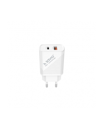 elmak Ładowarka sieciowa SAVIO LA-04 USB Quick Charge Power Delivery 3.0 18W