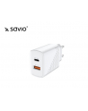 elmak Ładowarka sieciowa SAVIO LA-05 USB Quick Charge Power Delivery 3.0 18W +1m cable USB type C - nr 12