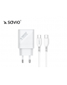 elmak Ładowarka sieciowa SAVIO LA-05 USB Quick Charge Power Delivery 3.0 18W +1m cable USB type C - nr 2