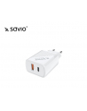 elmak Ładowarka sieciowa SAVIO LA-05 USB Quick Charge Power Delivery 3.0 18W +1m cable USB type C - nr 7
