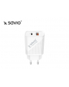 elmak Ładowarka sieciowa SAVIO LA-05 USB Quick Charge Power Delivery 3.0 18W +1m cable USB type C - nr 8