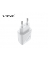 elmak Ładowarka sieciowa SAVIO LA-05 USB Quick Charge Power Delivery 3.0 18W +1m cable USB type C - nr 9