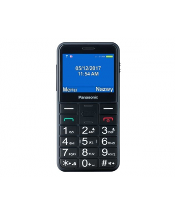 panasonic Telefon dla seniora KX-TU155 czarny