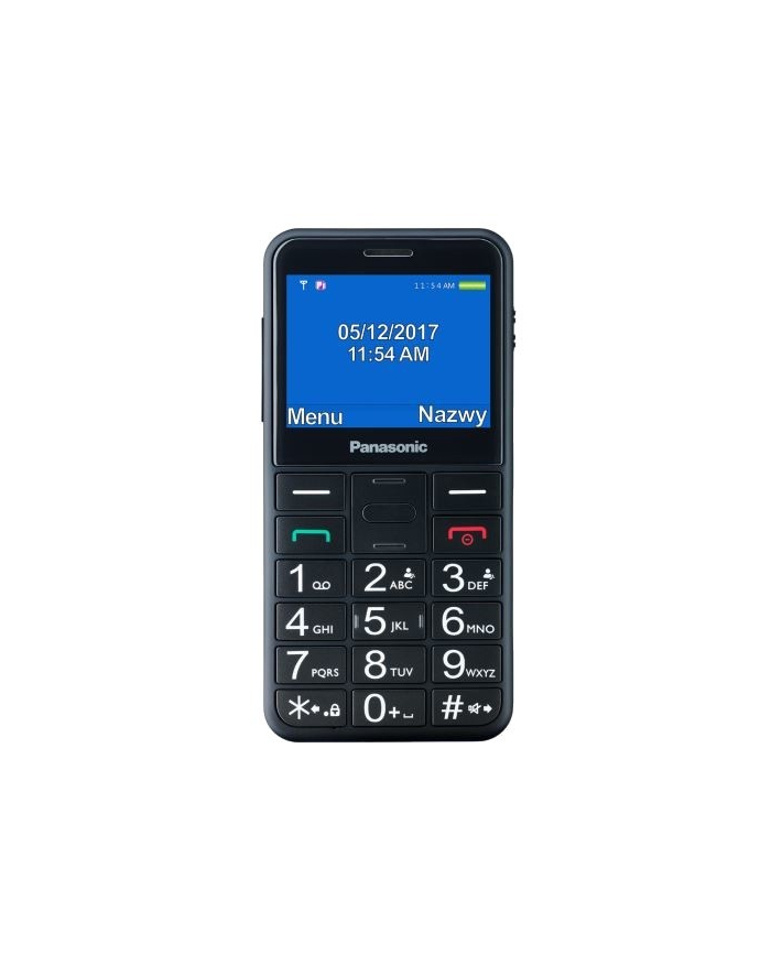 panasonic Telefon dla seniora KX-TU155 czarny główny