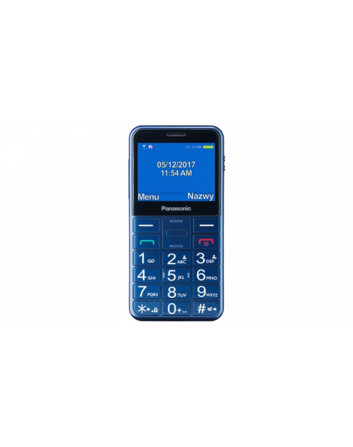 panasonic Telefon dla seniora KX-TU155 niebieski główny
