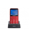 panasonic Telefon dla seniora KX-TU155 czerwony - nr 5