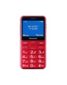 panasonic Telefon dla seniora KX-TU155 czerwony - nr 2