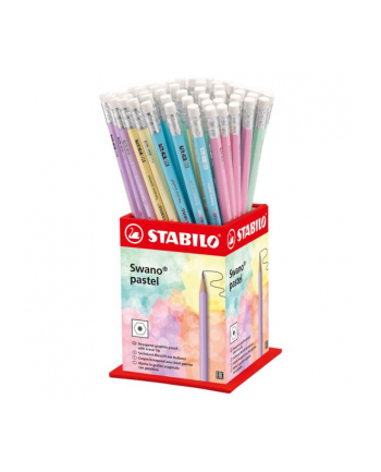 Ołówek drewniany STABILO Swano Pastel HB /display 72 szt./