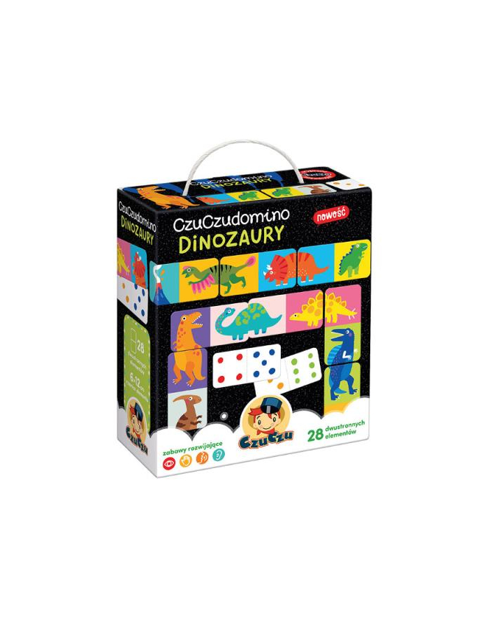CzuCzu Domino Dinozaury gra główny
