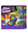 Kinetic Sand - Wytwórnia piasku, zestaw kolorowego piasku z akcesoriami i zaskakującymi efektami 6061654 p4 Spin Master - nr 7