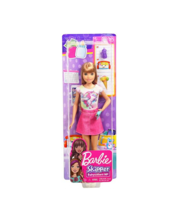 Barbie Lalka Skipper Opiekunka dziecka FXG91 FHY89 MATTEL