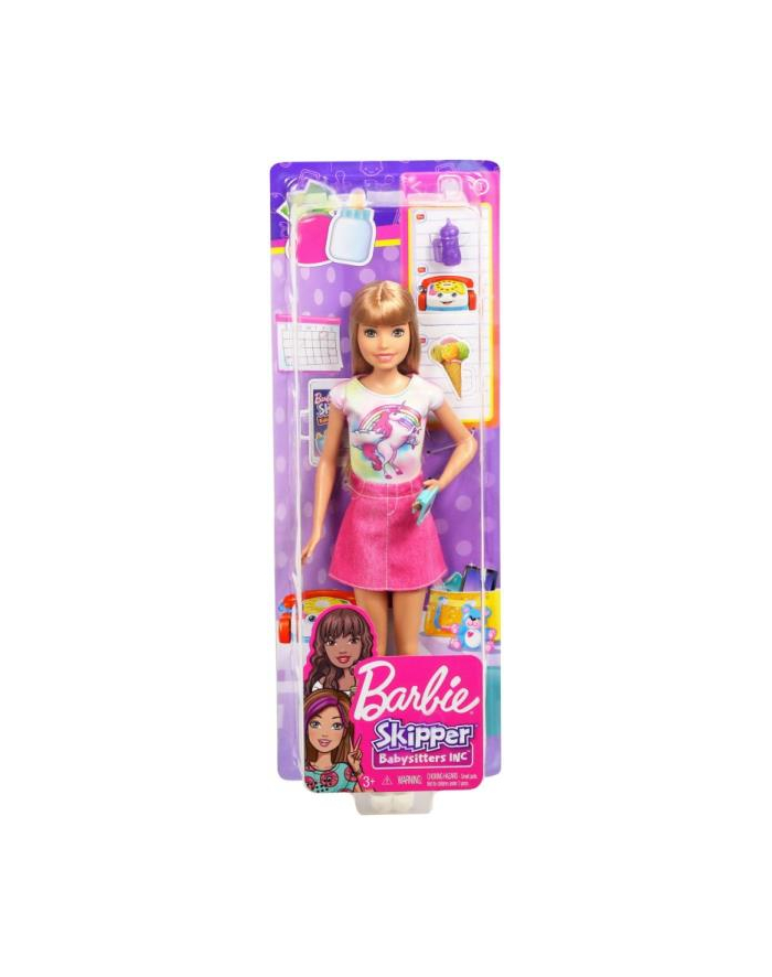 Barbie Lalka Skipper Opiekunka dziecka FXG91 FHY89 MATTEL główny
