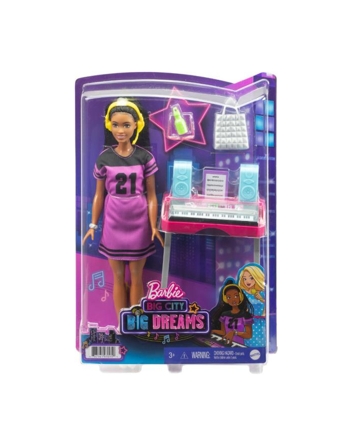 Barbie Lalka Big City zestaw Big Dreams GYG40 GYG38 MATTEL główny