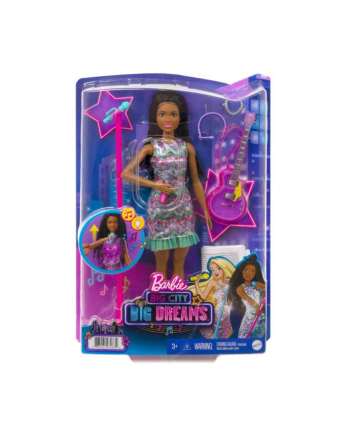 Barbie Big City Brooklyn Muzyczna lalka GYJ24 p4 MATTEL