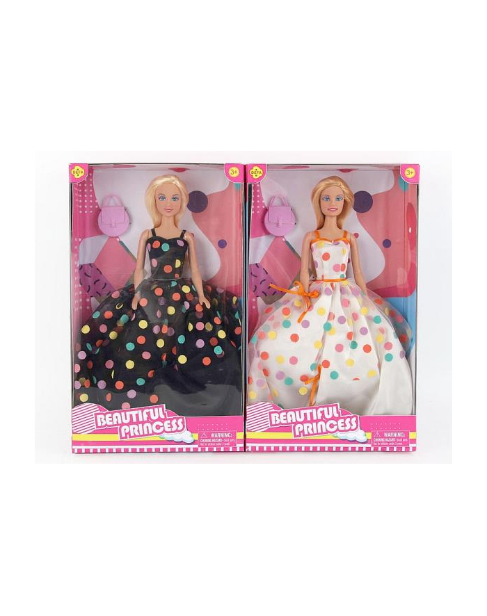 adar Lalka 29cm w sukni balowej w kropki 521681 główny