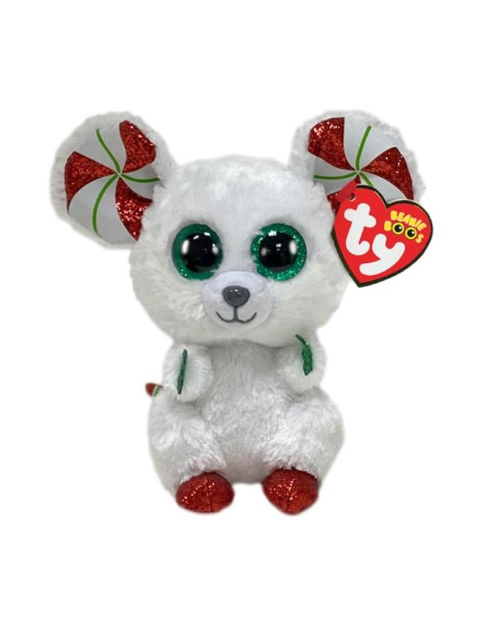 ty inc. Maskotka Beanie Boos CHIMNEY - mysz Christmas 15cm 36239 główny