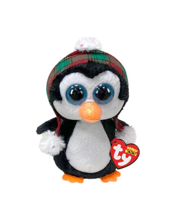 ty inc. Maskotka Beanie Boos CHEER - pingwin Christmas 15cm 36241 główny