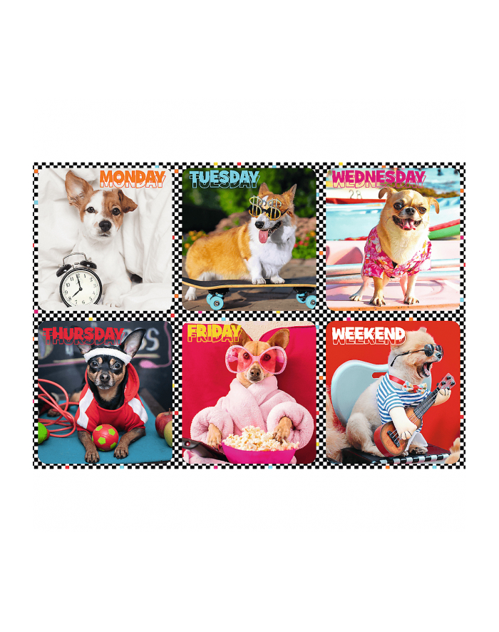 Puzzle 200el Wesołe psy 13279 Trefl główny