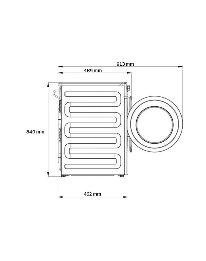 beko Pralka MWRE7512XSWE główny