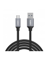 aukey CB-CD3 OEM ultraszybki nylonowy kabel Quick Charge USB C-USB 3.0 | 2m | 5 Gbps - nr 1