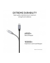 aukey CB-CD3 OEM ultraszybki nylonowy kabel Quick Charge USB C-USB 3.0 | 2m | 5 Gbps - nr 2