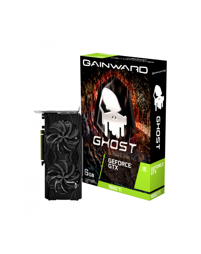 gainward Karta graficzna GeForce GTX 1660Ti Ghost 6GB GDDR6 192bit HDMI/DP/DVI główny