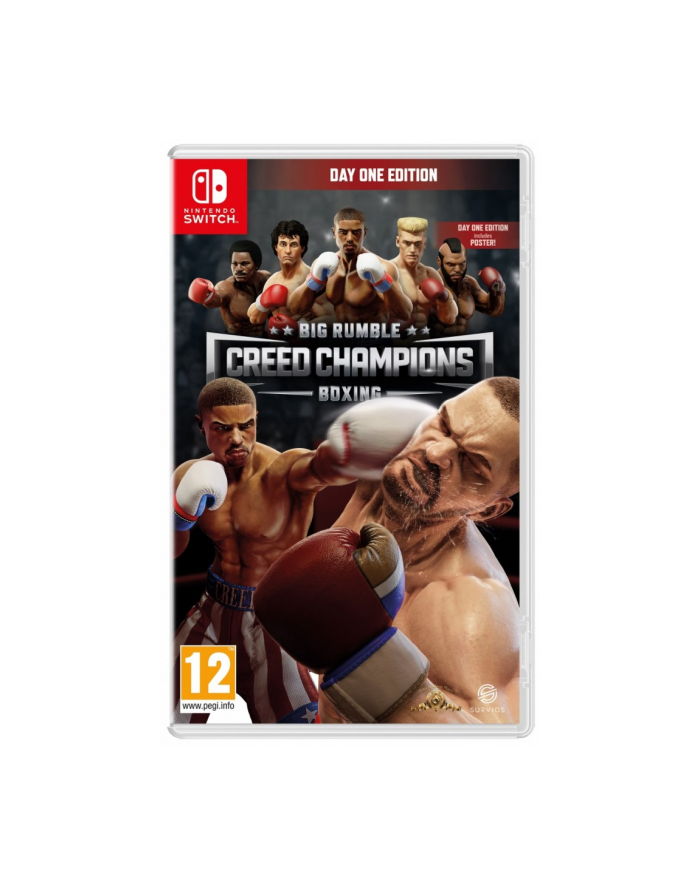 koch Gra Nintendo Switch Big Rumble Boxing Creed Champions Day One Edition główny