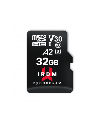goodram Karta pamięci microSD IRDM 32GB UHS-I U3 A2 + adapter