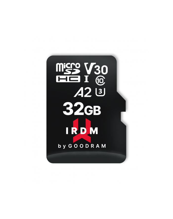 goodram Karta pamięci microSD IRDM 32GB UHS-I U3 A2 + adapter główny