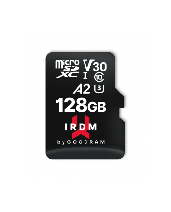 goodram Karta pamięci microSD IRDM 128GB UHS-I U3 A2  + adapter