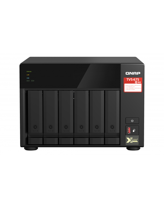 qnap Serwer NAS TVS-675-8G 6x0HDD NAS ZhaoXin KX-U6580 8GB RAM główny