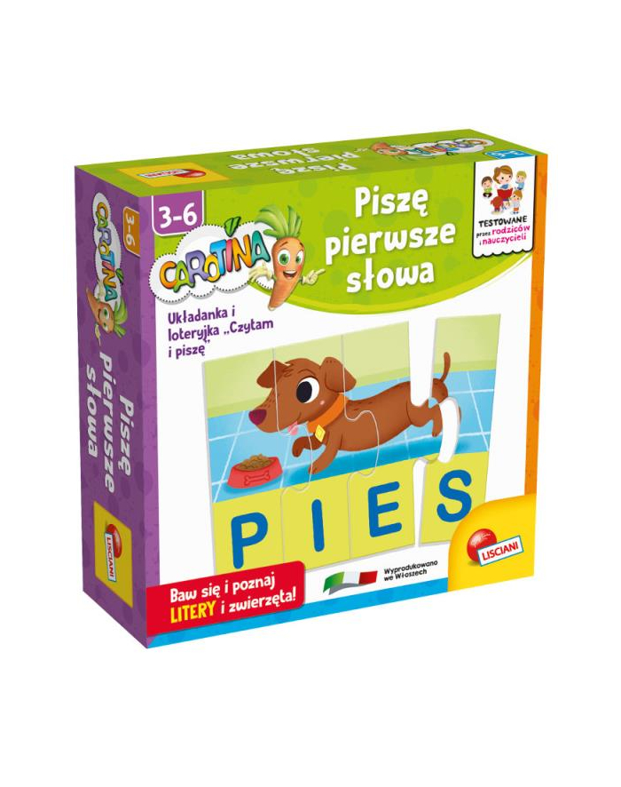 lisciani giochi Caczerwonyina Pierwsze słowa 87518 LISCIANI główny