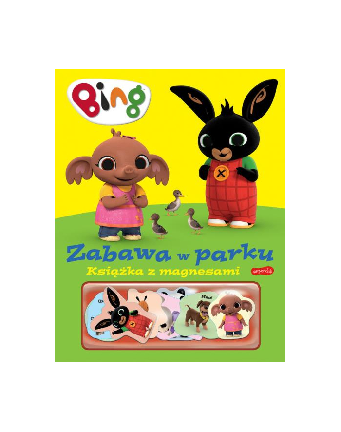 harpercollins Książka Bing. Zabawa w parku. Książka z magnesami główny