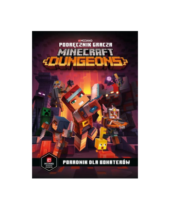 harpercollins Książka Podręcznik gracza Minecraft Dungeons. Poradnik dla bohaterów