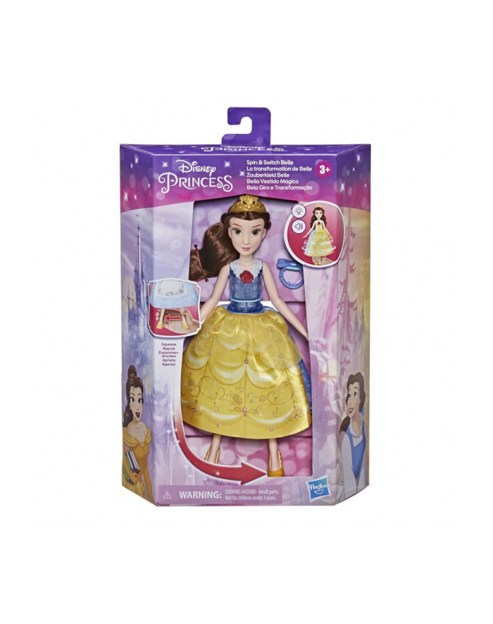 DISNEY PRINCESS Lalka Bella i jej kreacje F1540 p4 HASBRO główny