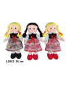 sun-day Lalka szmacianka góralka 3 wzory 30cm 159435 - nr 1