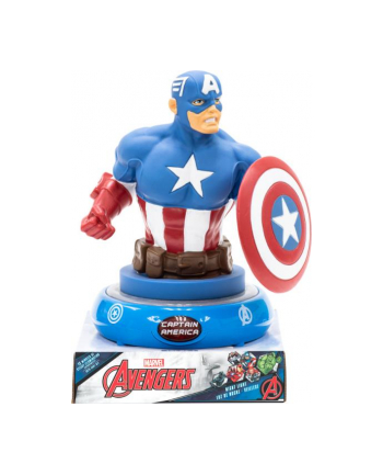 Lampka nocna 3D 25cm Captain America Avengers MV15911 Kids Euroswan