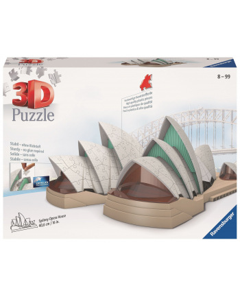 ravensburger Puzzle 3D 216el Budynki nocą: Opera w  Sydney 112432