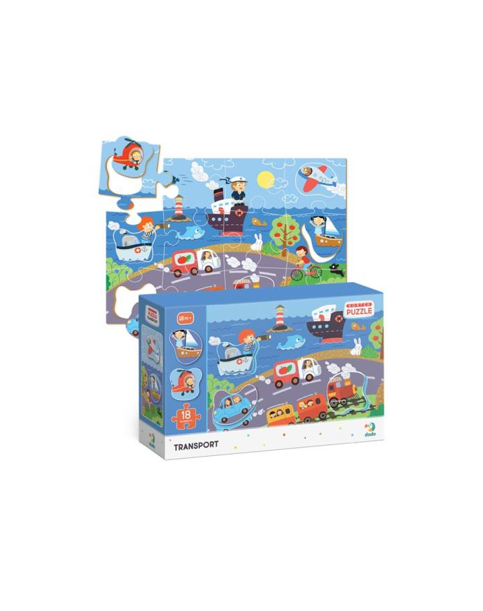 Puzzle sorter 18el Transport p12 DODO główny