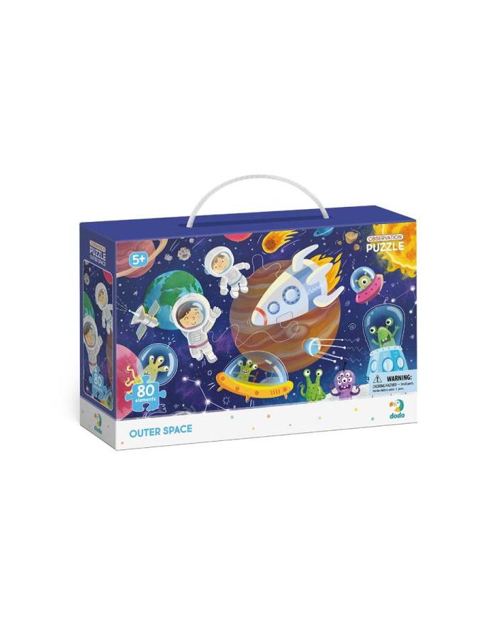 Puzzle obserwacyjne 80 el. W kosmosie DODO p12 główny