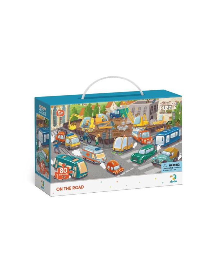 Puzzle obserwacyjne 80 el. W drodze DODO p12 główny